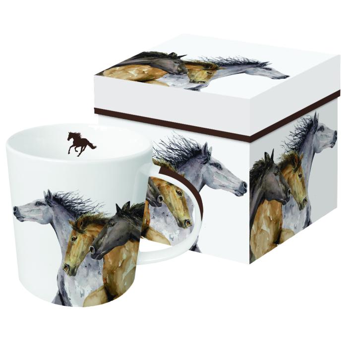 Running Wild Boxed Mug - Equine Exchange Tack Shop