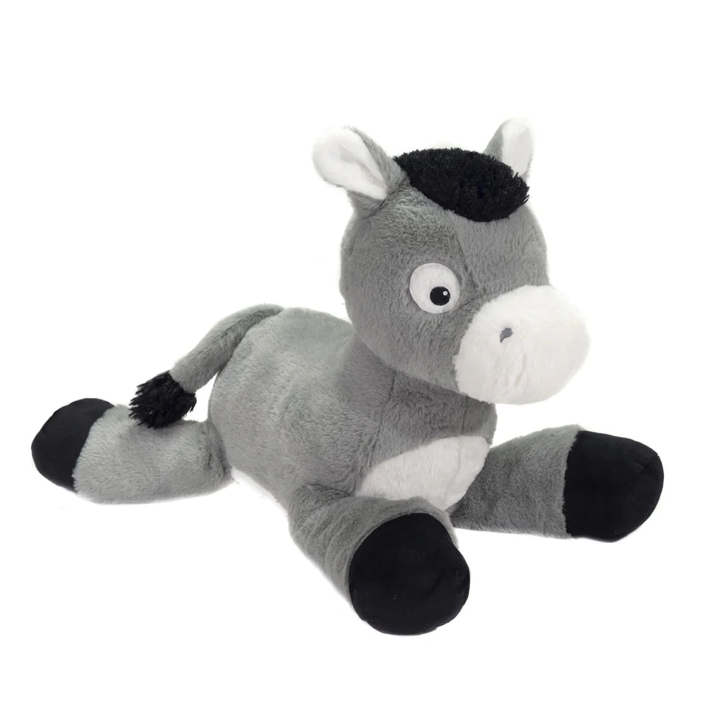 13" Plush Huggie Donkey - Equine Exchange Tack Shop