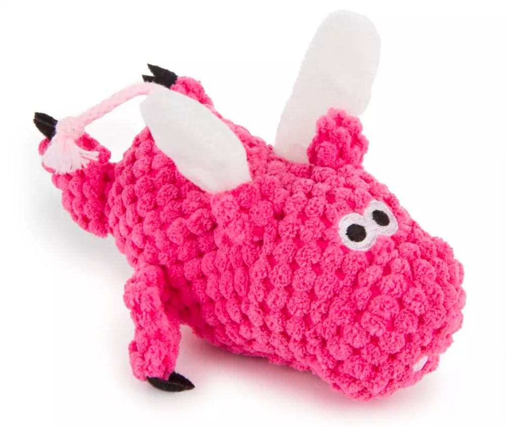 GoDog Just For Me Flying Pig Dog Toy - Equine Exchange Tack Shop