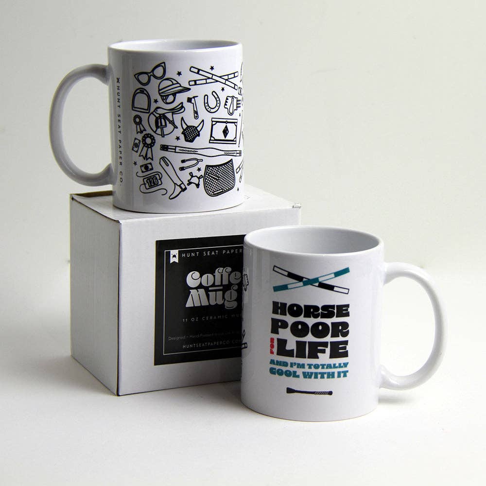 Horse Poor Coffee Mug - Equine Exchange Tack Shop