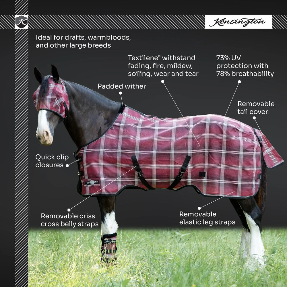 Draft Protective Fly Sheet - 73% UV Blocking - Equine Exchange Tack Shop