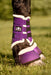 Purple Amethyst Bell Boots - Equine Exchange Tack Shop