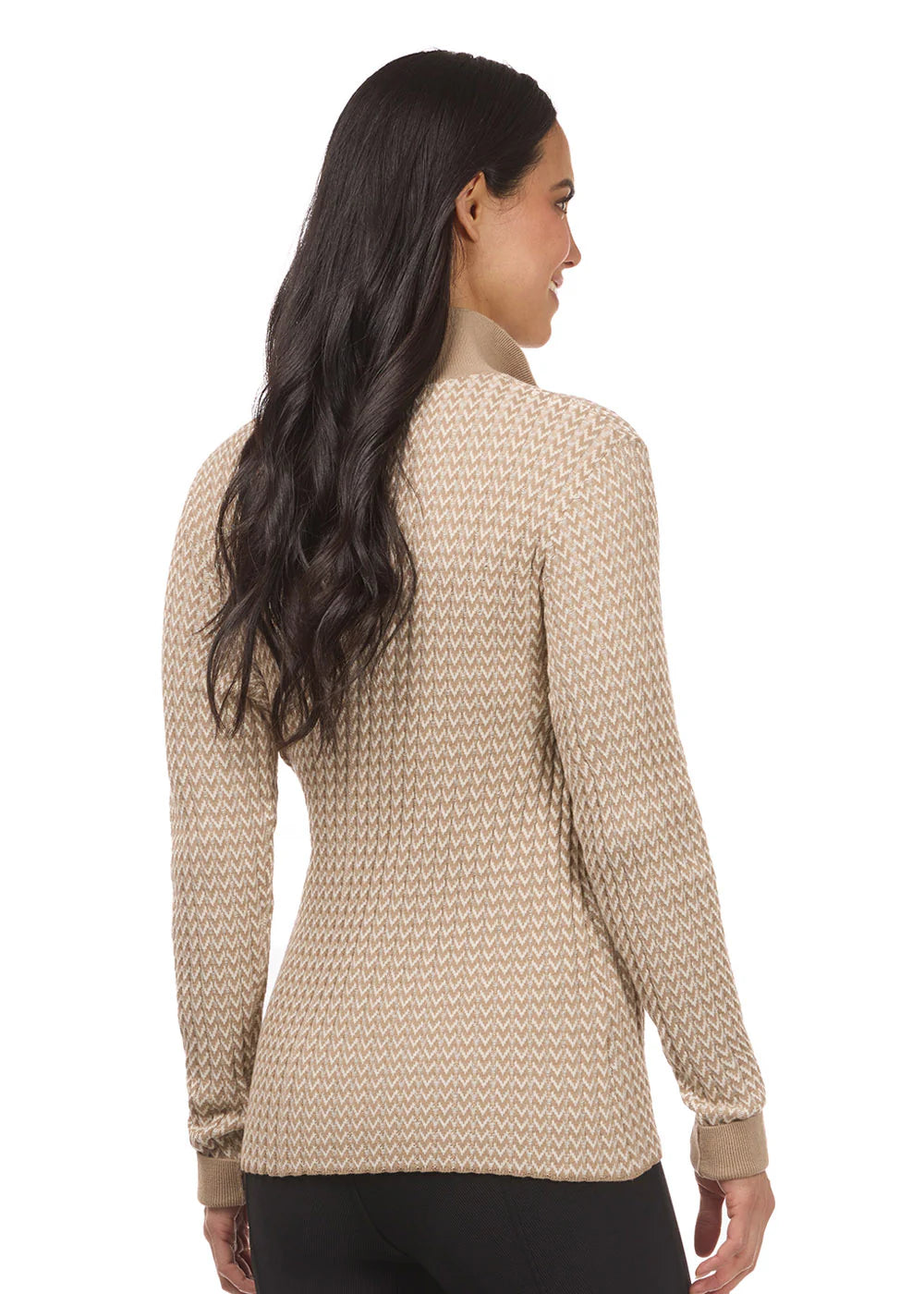 Kerrits 1/4 Zip Herringbone Sweater - Equine Exchange Tack Shop