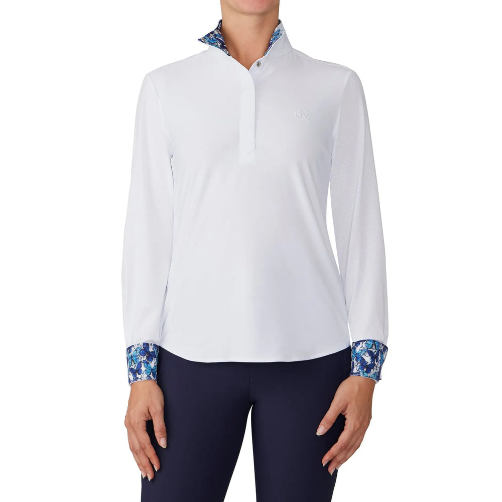 Ovation Jorden Qtr Snap Ladies Tech Show Shirt - CLEARANCE - Equine Exchange Tack Shop