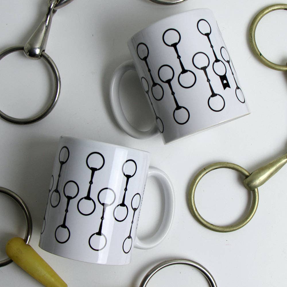 Snaffle Coffee Mug - Equine Exchange Tack Shop