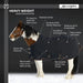 1200D 300G Heavy Weight Waterproof & Breathable Draft Winter Turnout Blanket - Equine Exchange Tack Shop