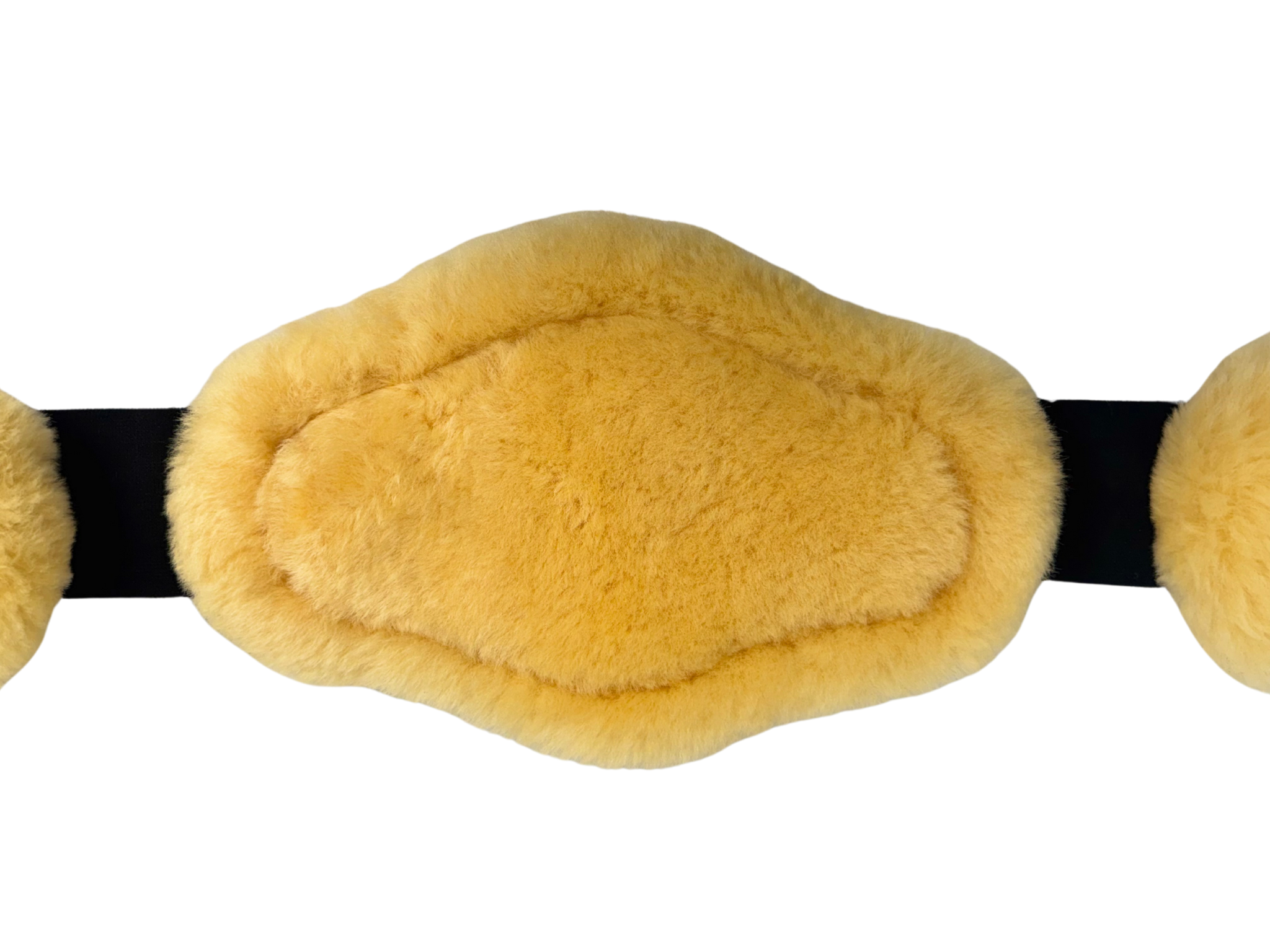 Removable Genuine Sheepskin Pads for Short Comfort Girth - Equine Exchange Tack Shop