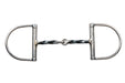 Shires Blue Sweet Iron Slow Twist Hunter Dee Bit - Equine Exchange Tack Shop