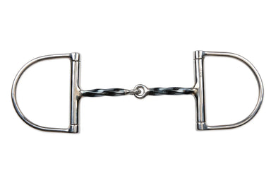 Shires Blue Sweet Iron Slow Twist Hunter Dee Bit - Equine Exchange Tack Shop