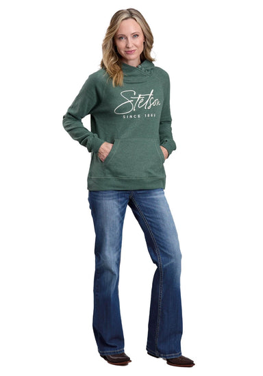 Stetson Ladies Embroidered Hoodie - Equine Exchange Tack Shop