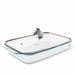 Horse Head with Pyrex 3 quart Baking Dish  