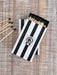 Oversized Black & White Striped Equestrian Matches - Equine Exchange Tack Shop