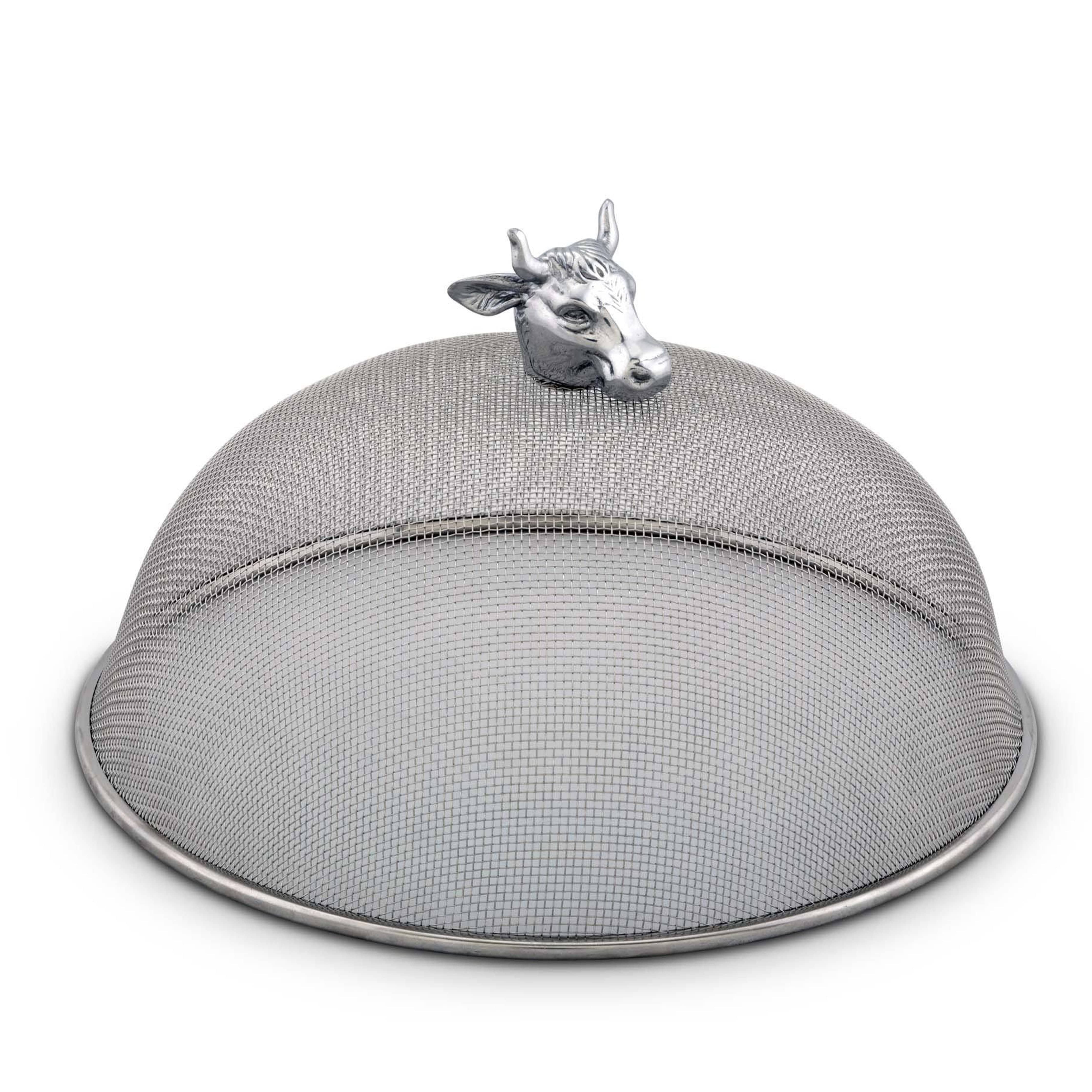 Cow Head Stainless Mesh Picnic Cover  