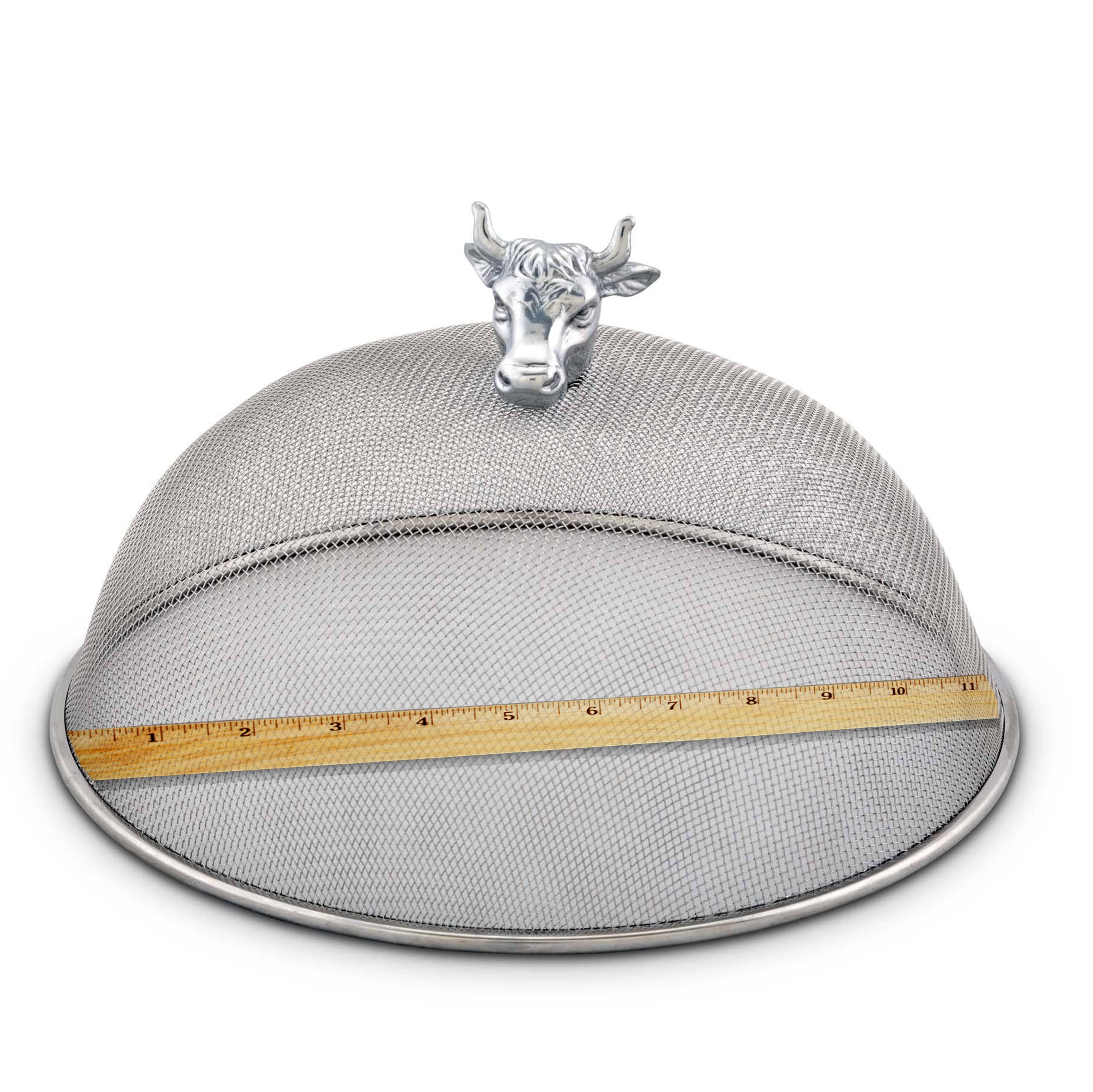 Cow Head Stainless Mesh Picnic Cover  