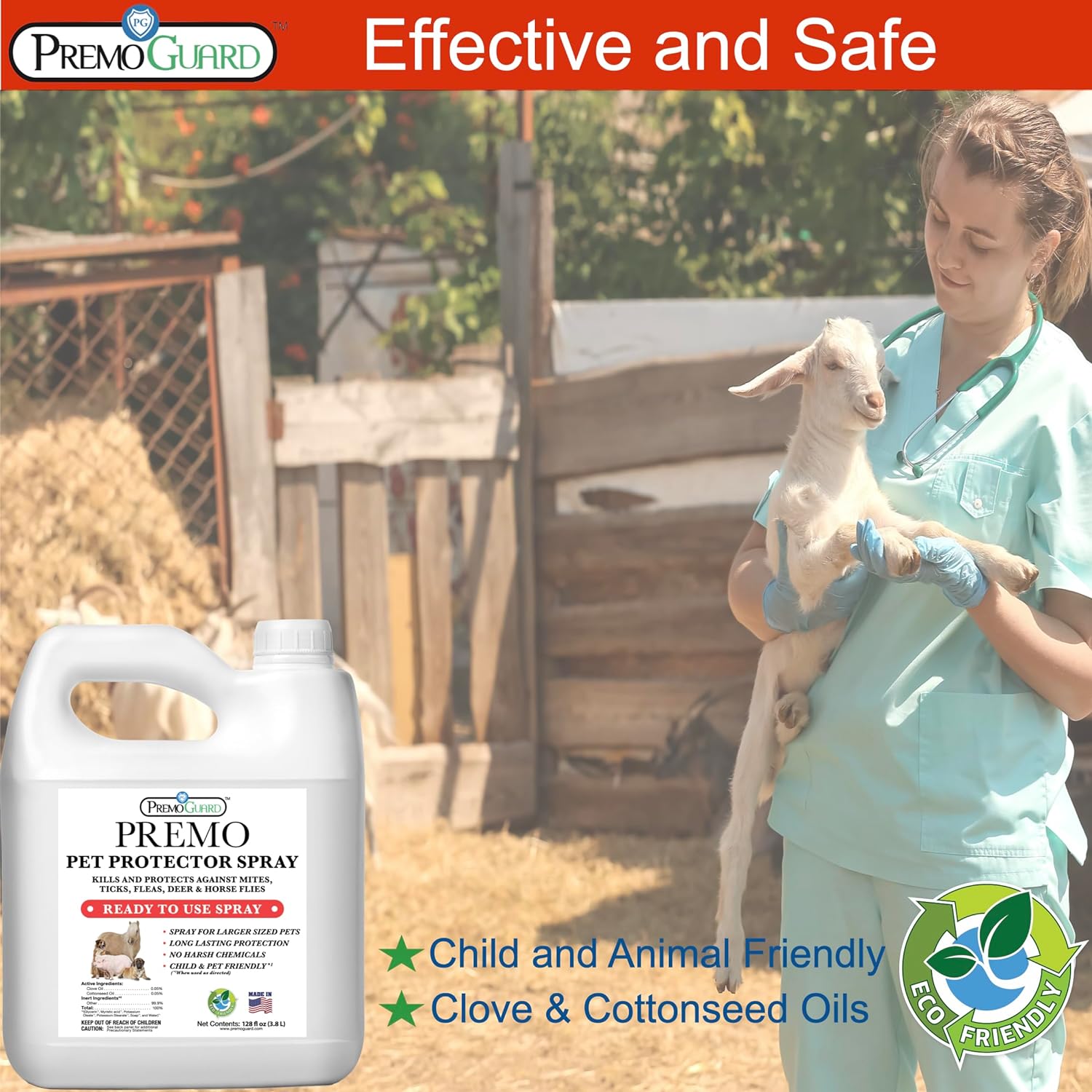 Pet Protector Flea and Tick - 128 oz