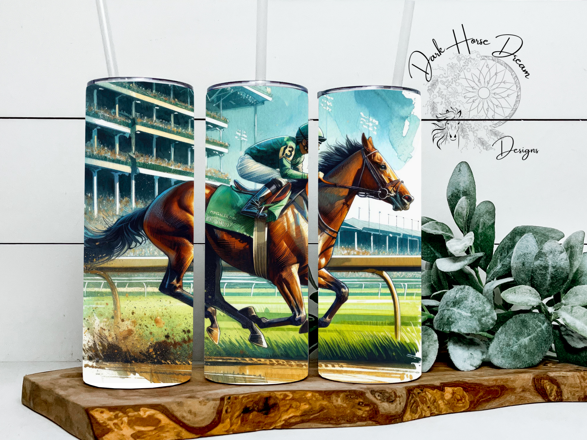 Derby Winner Tumbler - Equine Exchange Tack Shop