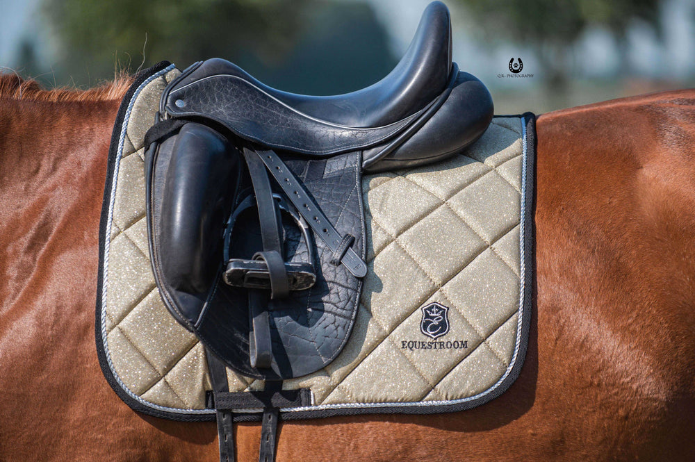Champagne Saddle Pad - Equine Exchange Tack Shop