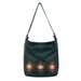 Midnight Copper Ultra Soft Zip‑Top Hobo Bag  