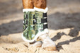 Green Lily Brushing Boots - Equine Exchange Tack Shop