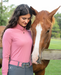 Cool and Comfortable Rose Sun Shirt - Equine Exchange Tack Shop