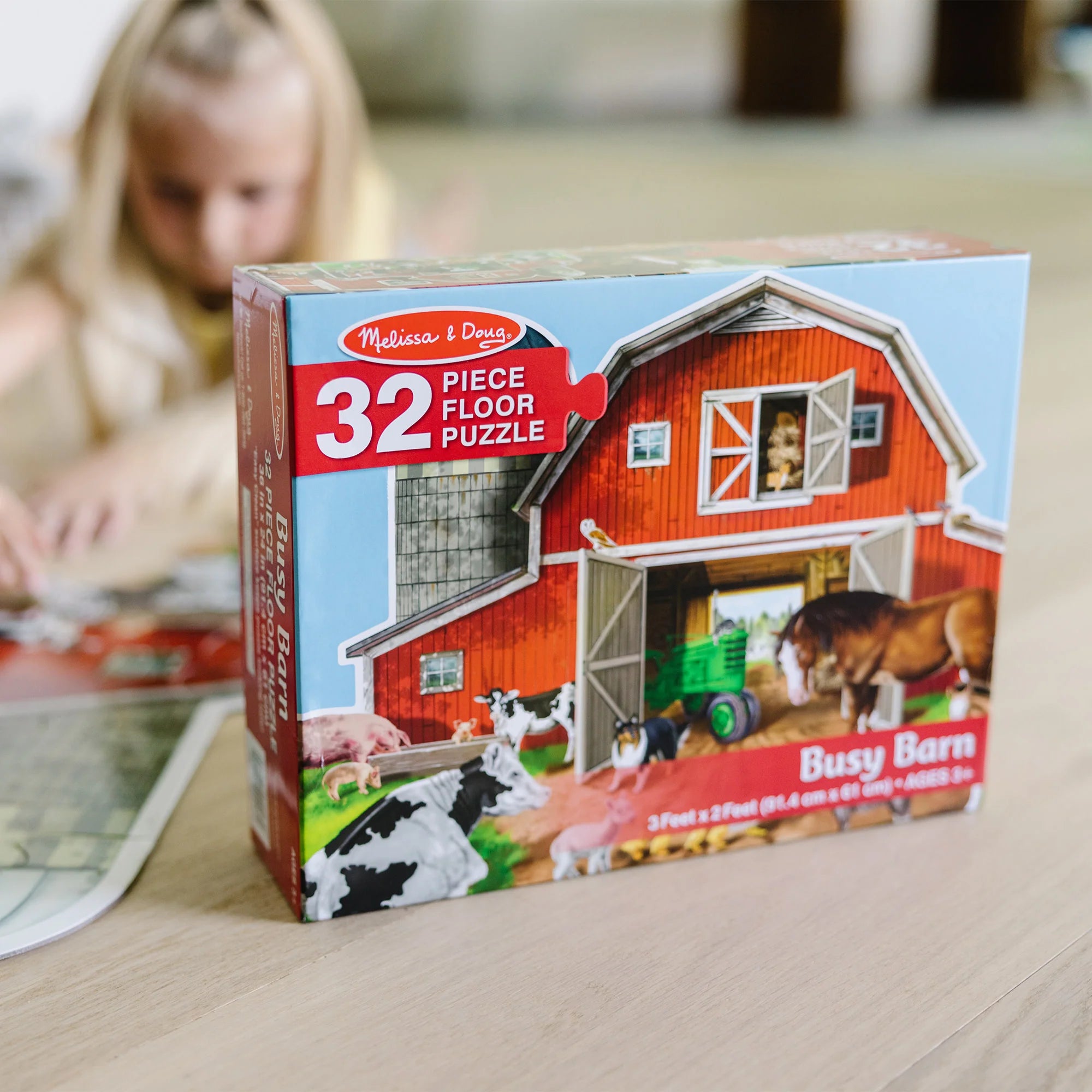 Buzy Barn Floor Puzzle