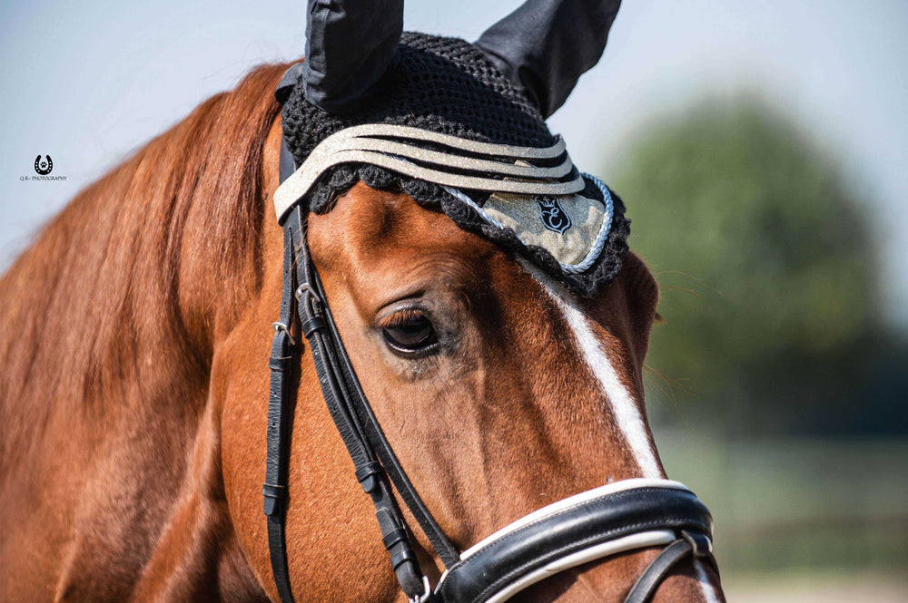 Champagne Fly Hat - Equine Exchange Tack Shop