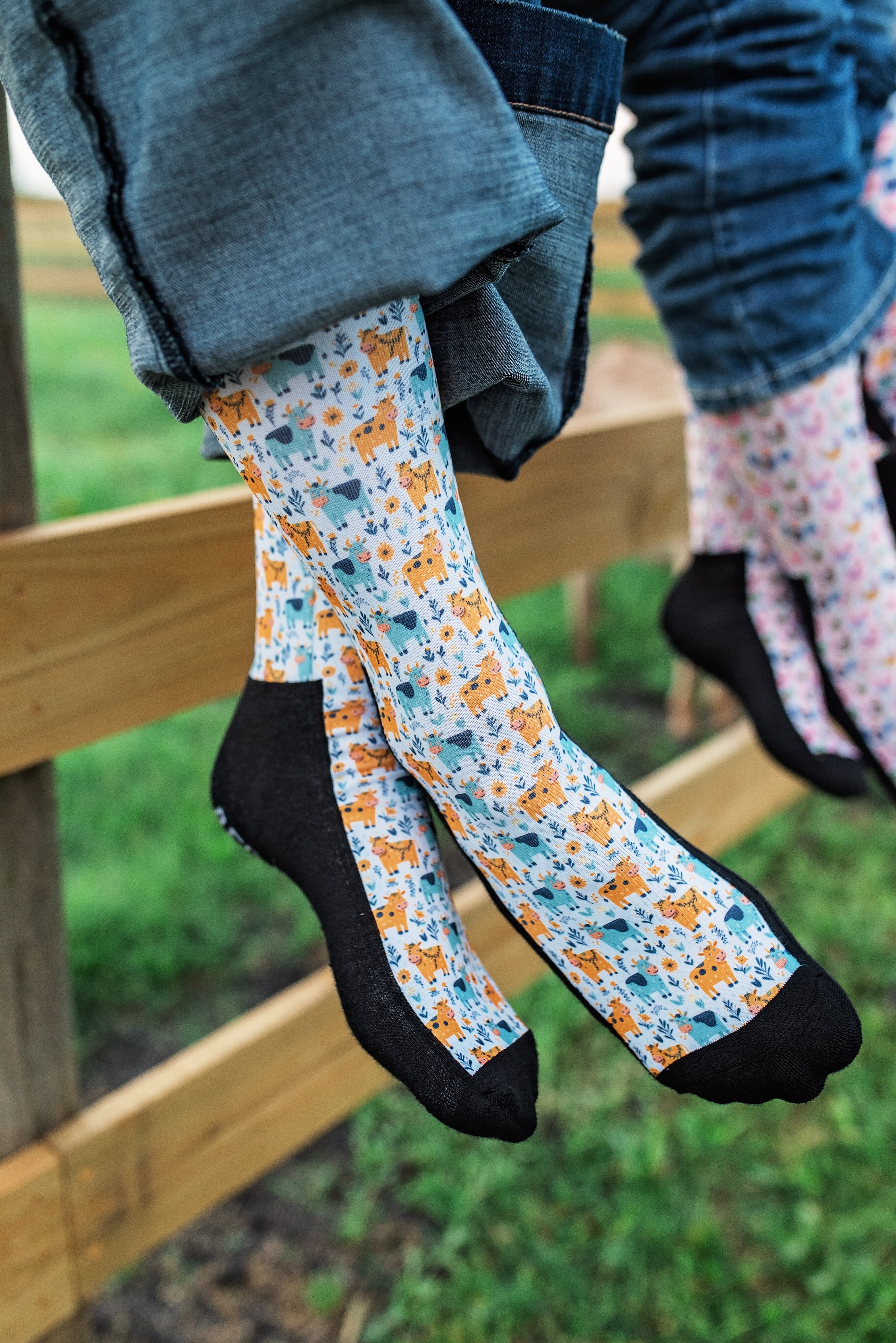 Udderly Cute Boot Socks