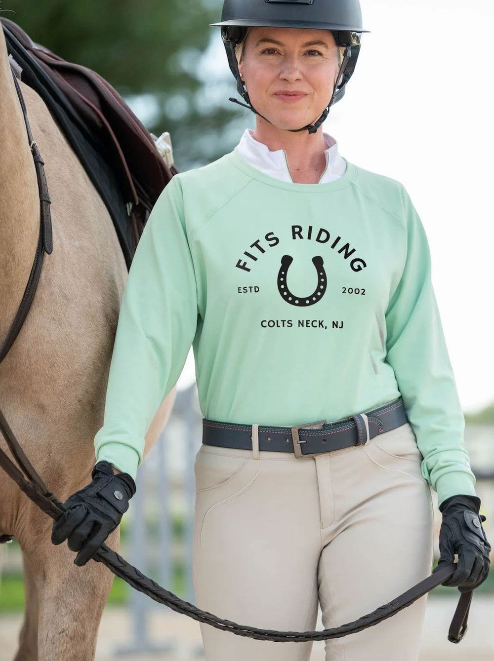 Summer Crewneck Sweatshirt - Equine Exchange Tack Shop
