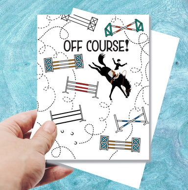 Off COurse birthday card