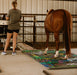 5x10ft Street Art Stall Mat - Equine Exchange Tack Shop