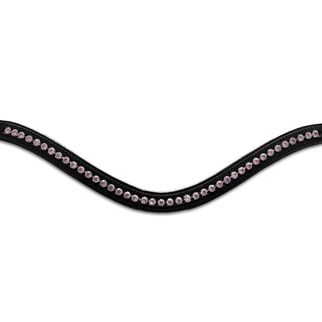 Frosted Lilac Browband - Equine Exchange Tack Shop