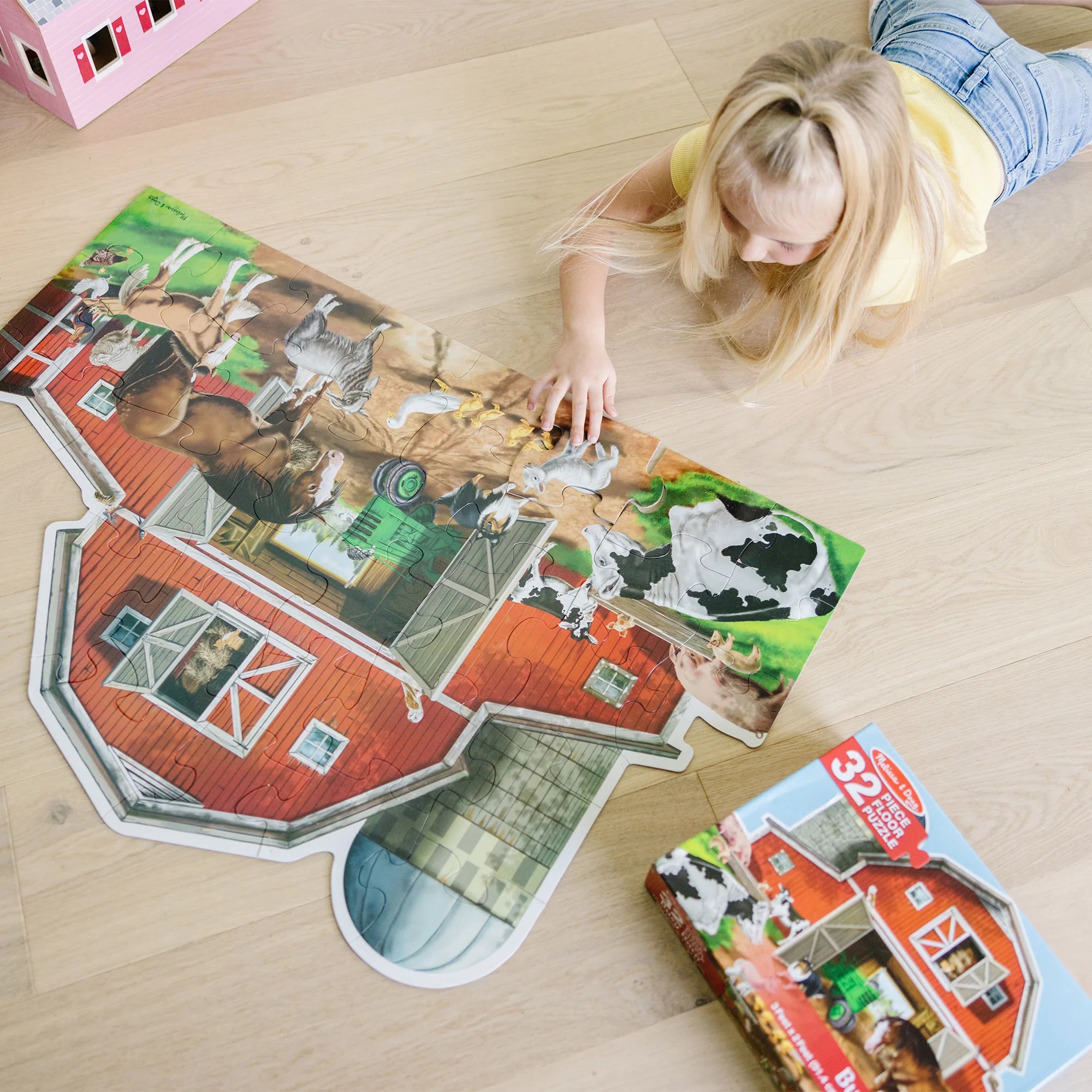 Buzy Barn Floor Puzzle