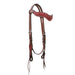 Weave Overlay Wave Browband Headstall - Equine Exchange Tack Shop