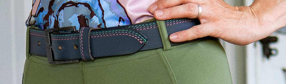 FITS Leather Belt - Equine Exchange Tack Shop