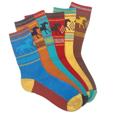 Desert Horse Crew Socks - Equine Exchange Tack Shop