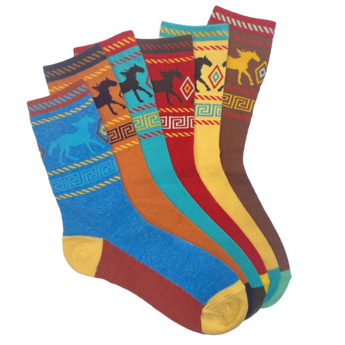 Desert Horse Crew Socks - Equine Exchange Tack Shop
