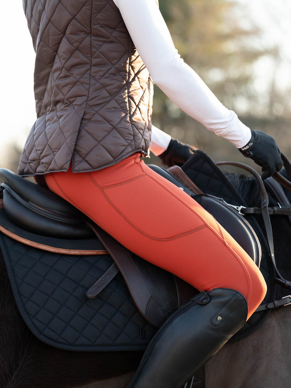 ThermaMAX TechTread Winter Full Seat Breech w/ 2 Pockets - Equine Exchange Tack Shop