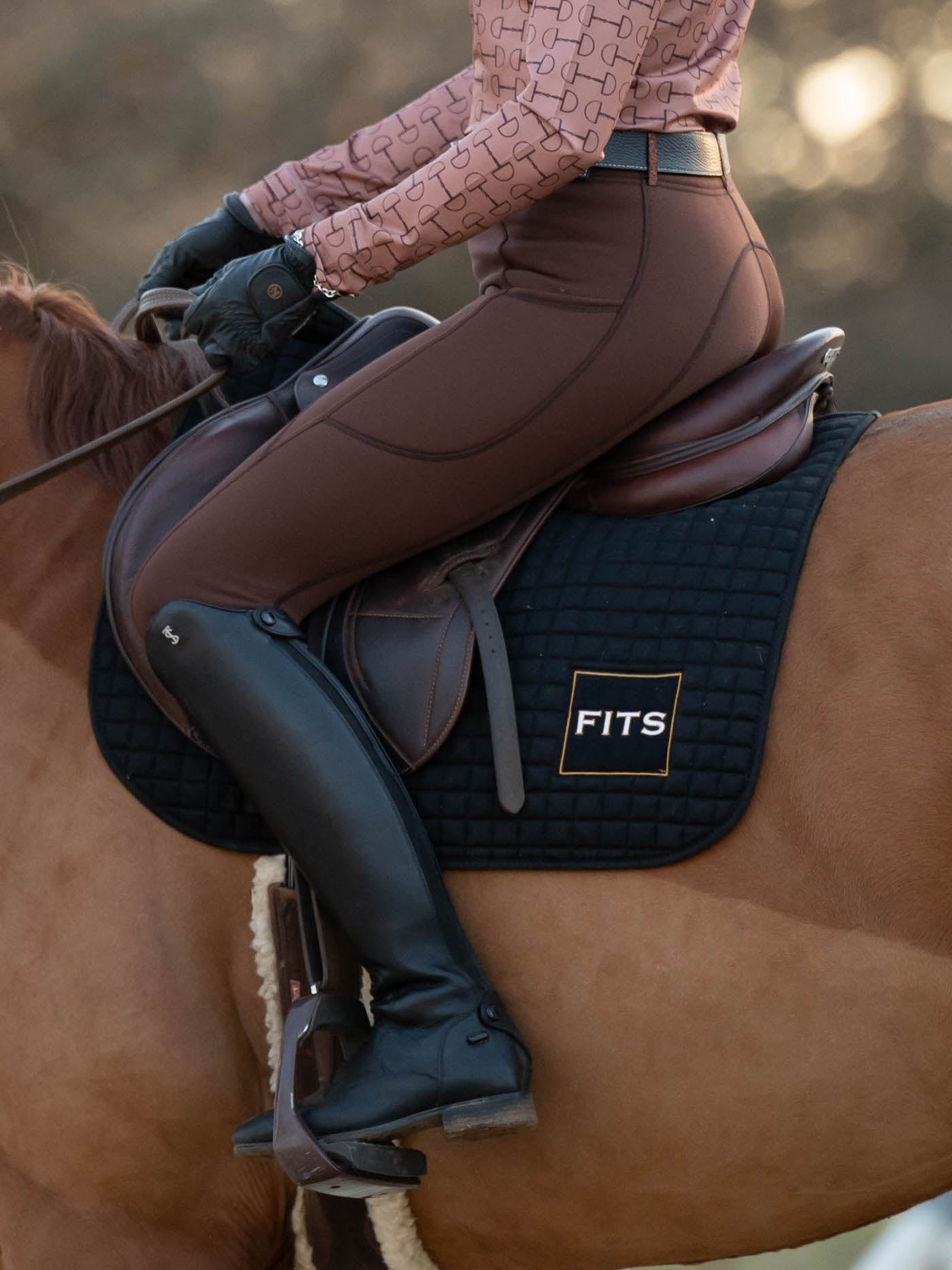 ThermaMAX TechTread Winter Full Seat Breech w/ 2 Pockets - Equine Exchange Tack Shop