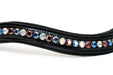 Americana 1 Black Patent Browband - Equine Exchange Tack Shop