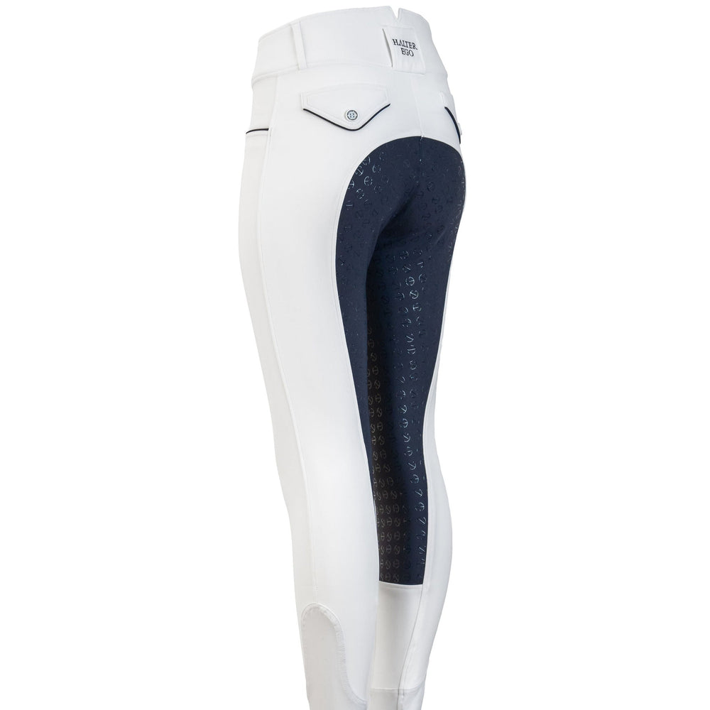 Evolution - High Waisted White Competition Breeches - Equine Exchange Tack Shop