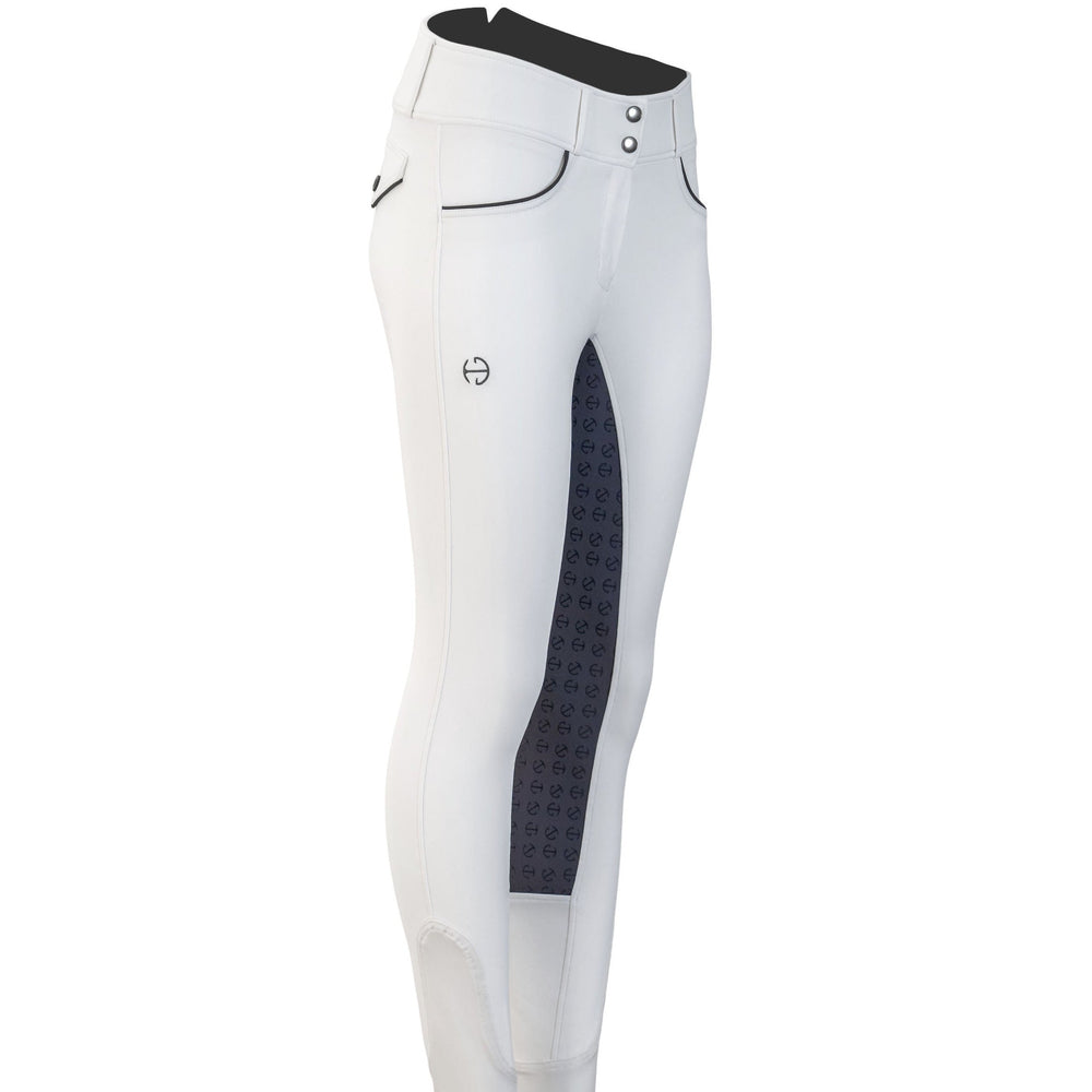 Evolution - High Waisted White Competition Breeches - Equine Exchange Tack Shop