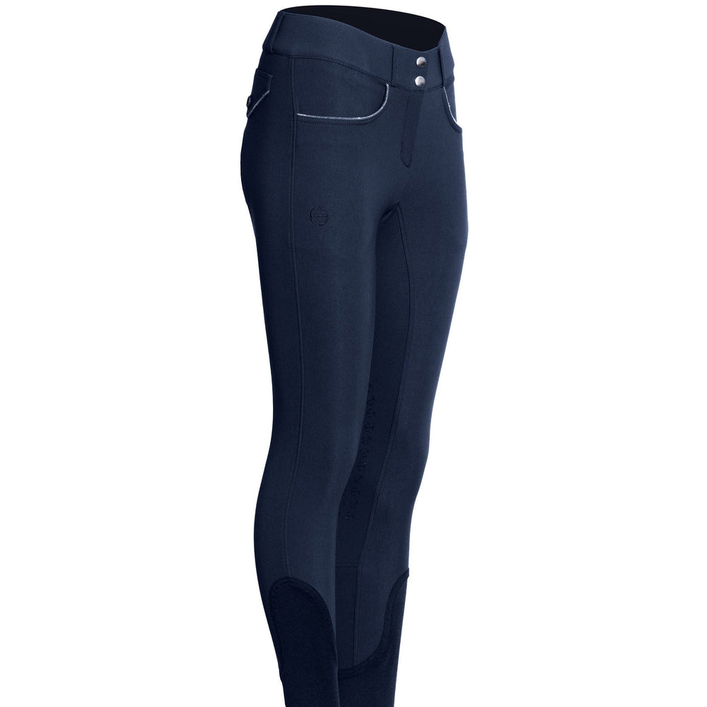 Evolution Knee Patch Breeches - Navy - Equine Exchange Tack Shop