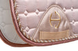 Satin Classic Dressage Saddle Pad - Champagne Taupe - Equine Exchange Tack Shop