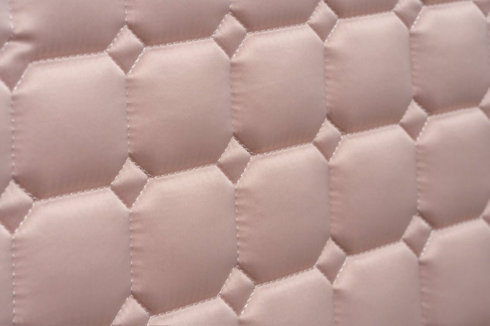 Satin Classic Dressage Saddle Pad - Champagne Cristal - Equine Exchange Tack Shop