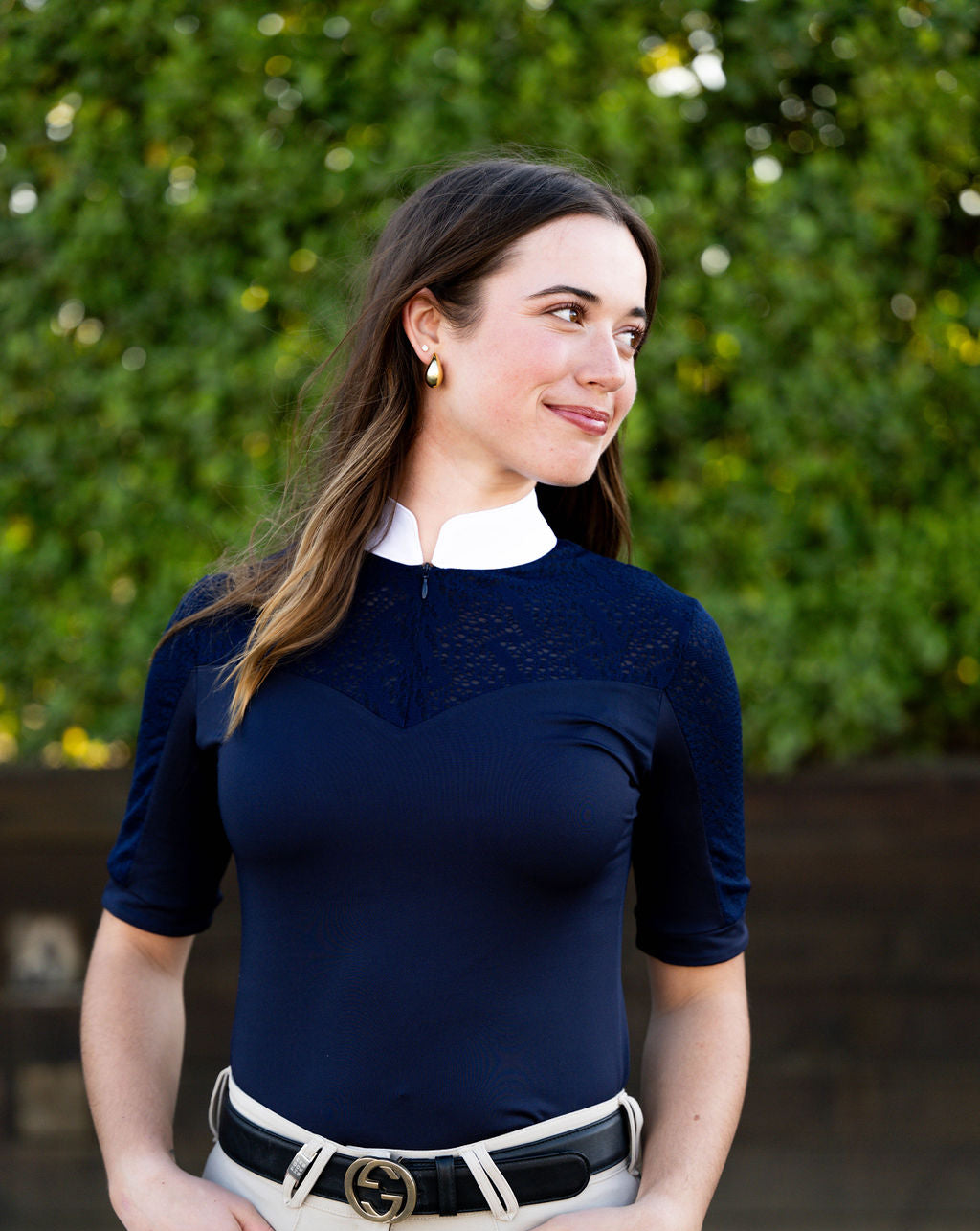 BellEq™ OLIVIA Show Shirt - Equine Exchange Tack Shop