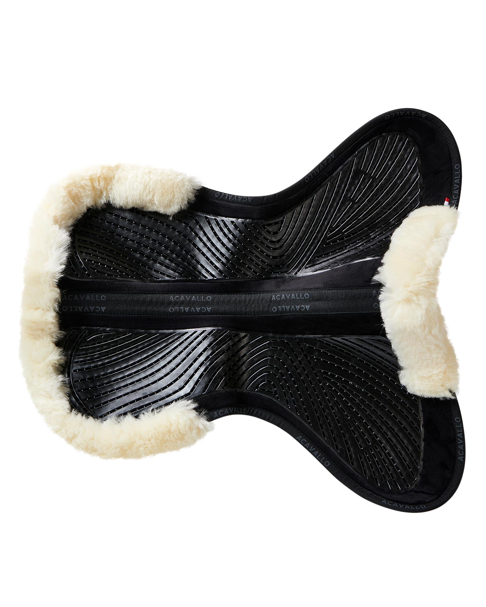 Acavallo 2 Sided Gel w/Sheepskin Half Pad