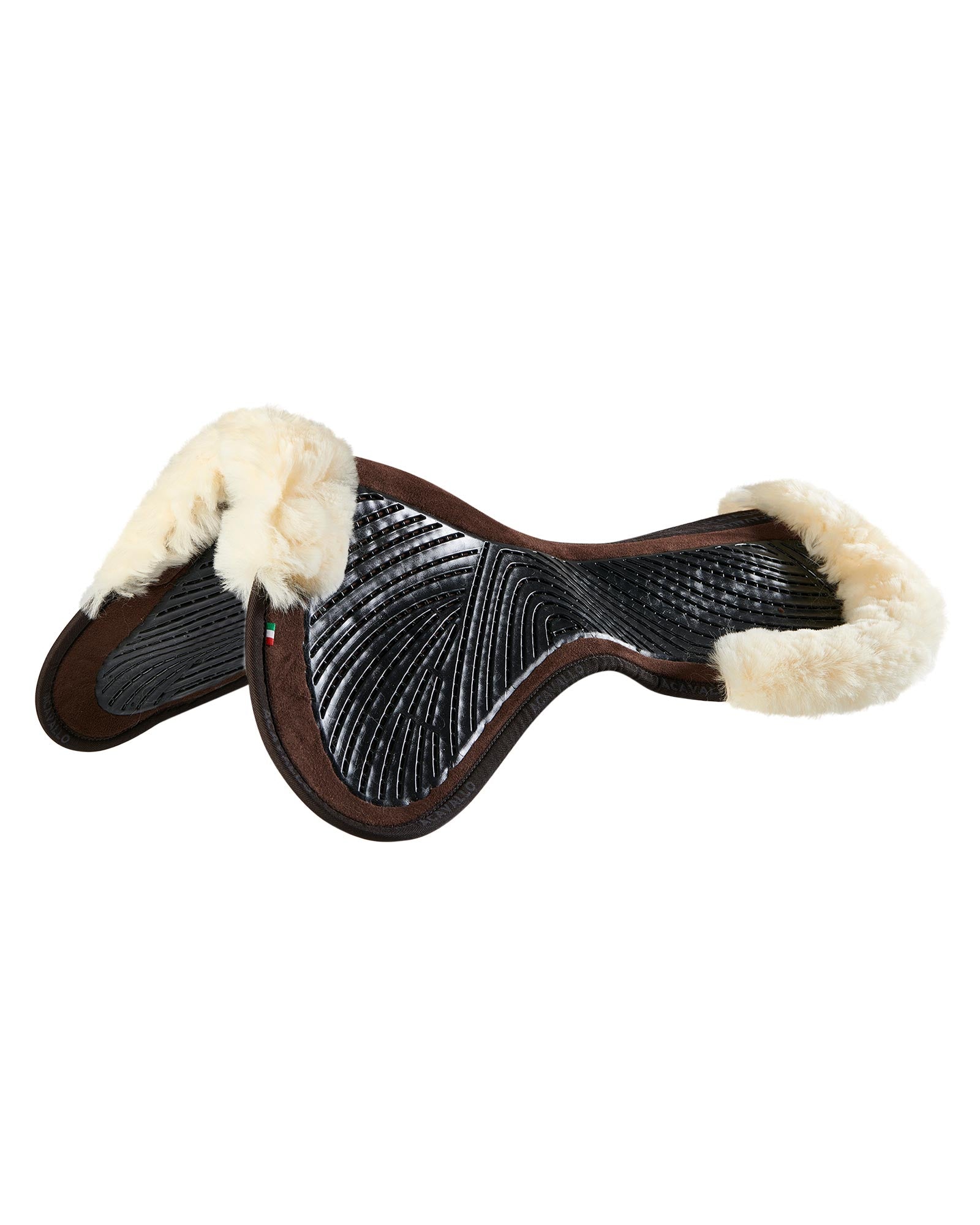 Acavallo 2 Sided Gel w/Sheepskin Half Pad