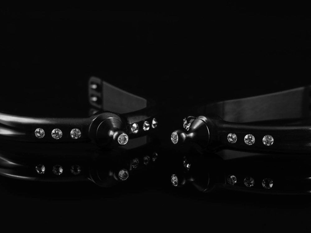 American Equus "Quik-X" Interchangeable English Spurs - Crystal Edition - Equine Exchange Tack Shop