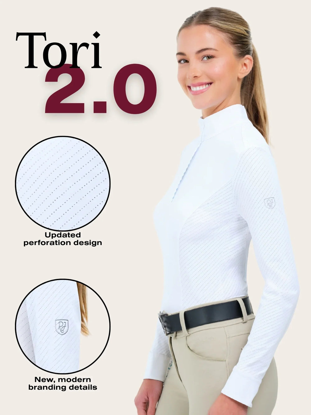 RJ Classics Tori Long Sleeve Show Shirt  