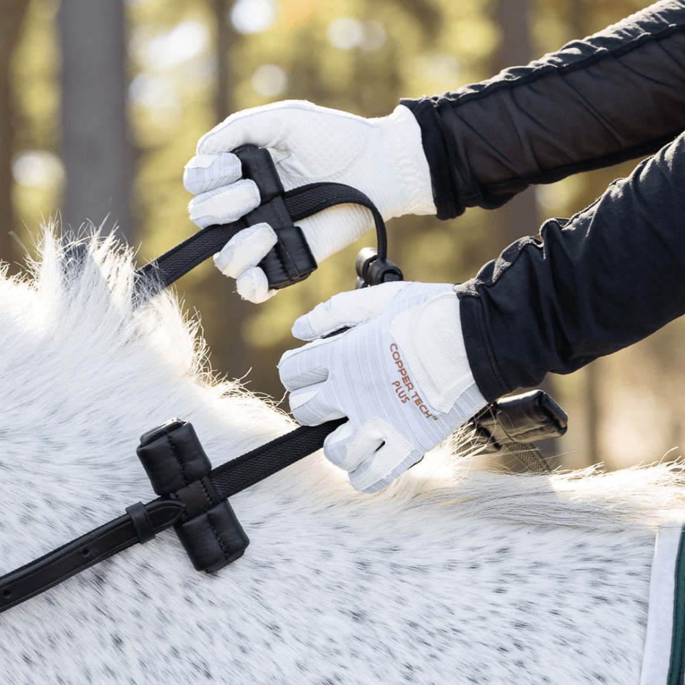 Aaron Vale Rein with Single Padded Hand Grip - Equine Exchange Tack Shop